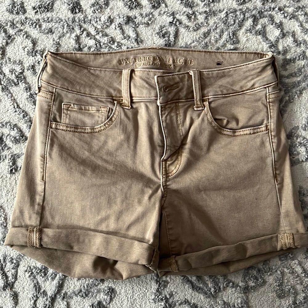 American Eagle Khaki Shorts